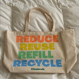 NWOT- Cleancult Large Capacity Recycle Tote